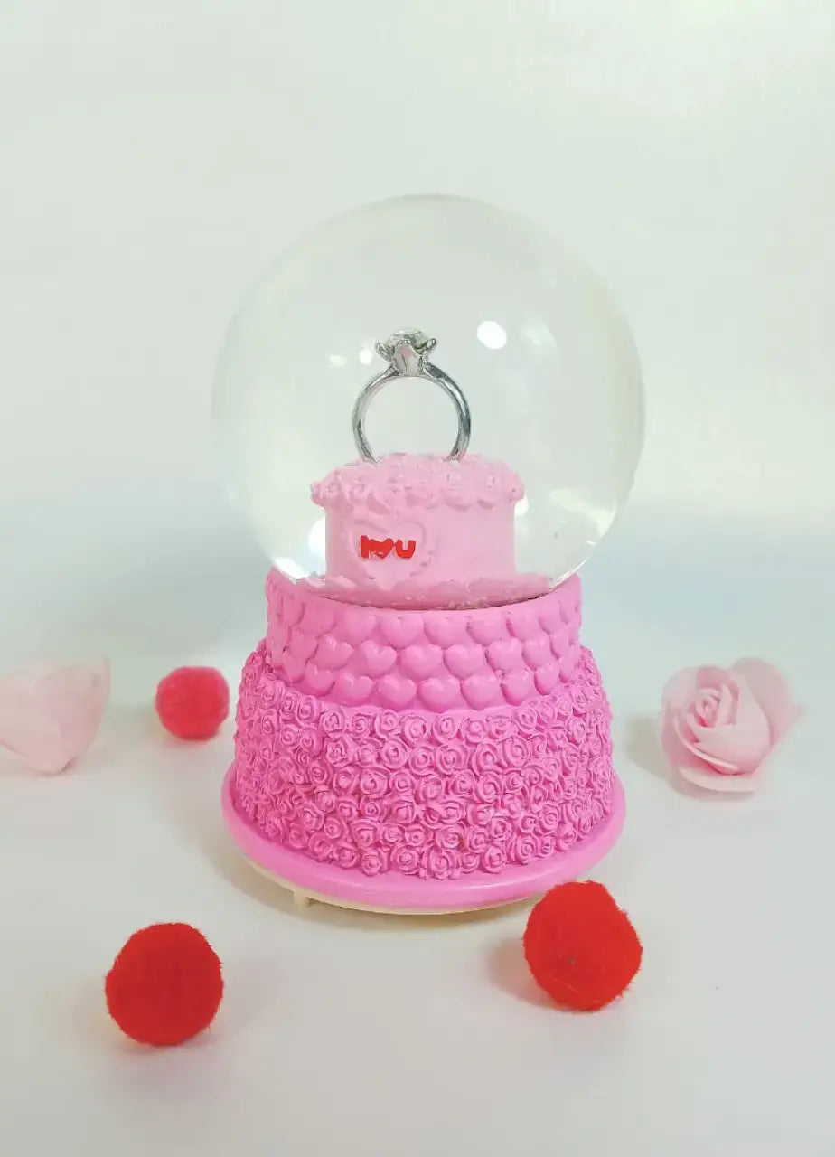 Snow Globe-Pink (I love You) - NG481