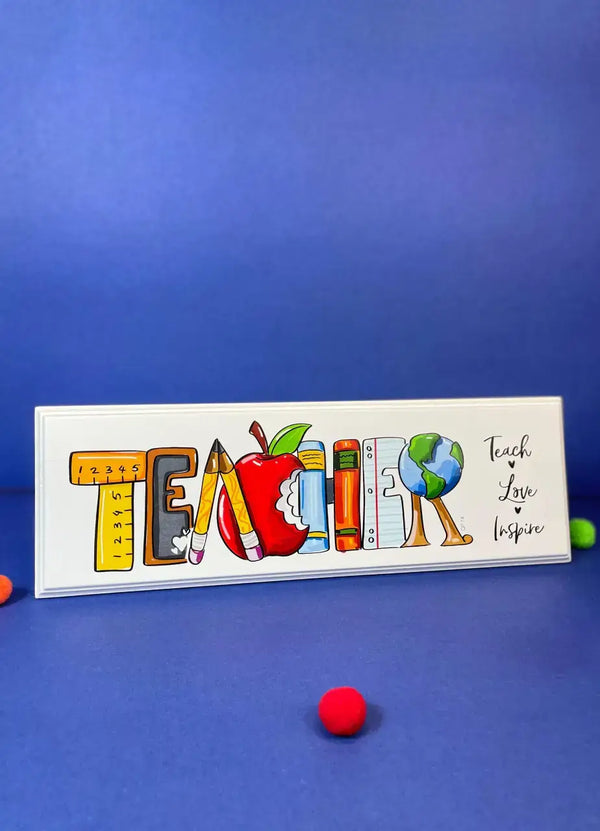 Teacher Quotation Plate - QP74