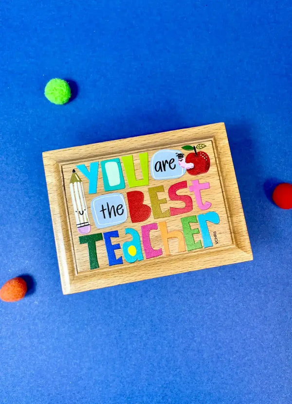 You Are The Best Teacher Visiting Card Holder - VCHR5