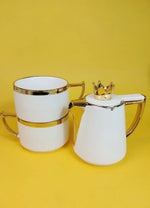 White Kettle Set - NG491