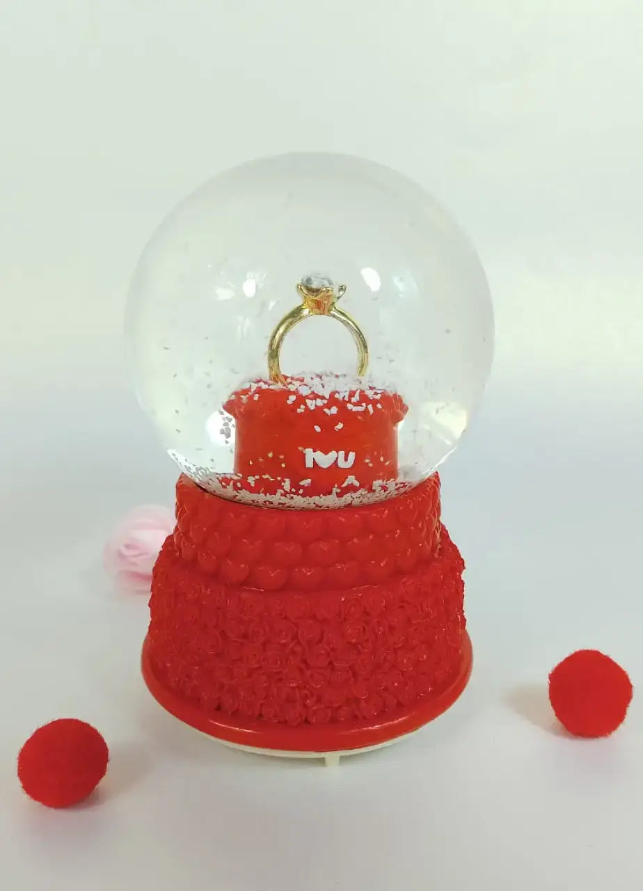 Snow Globe-Red (I love You) - NG481