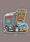 Truck Art Fridge Magnet - AMS25