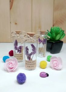 Best Wishes For You Message Bottle (Purple) - NG384