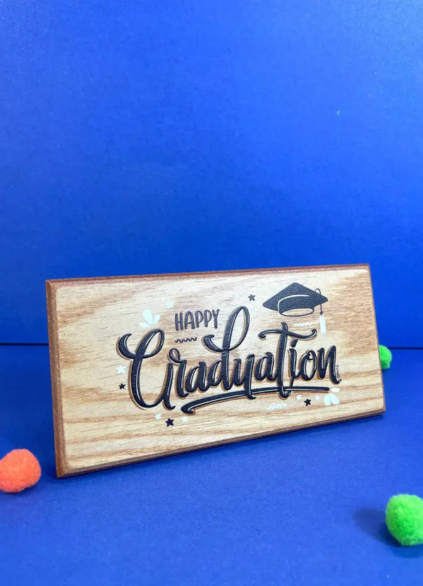Happy Graduation Quotation Plate - QPH10