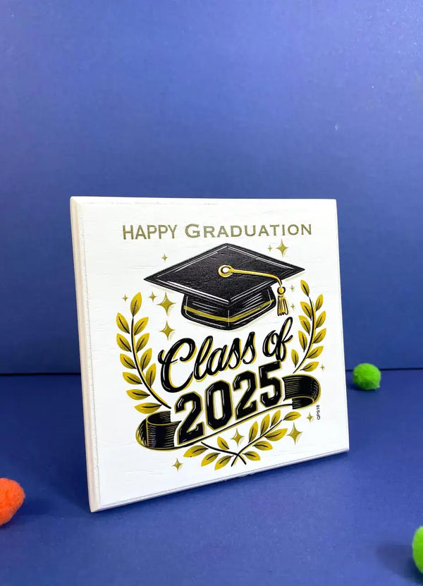 Happy Graduation Class Of 2025 Shield - QPS18