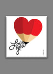 Love You Fridge Magnet - PMG132