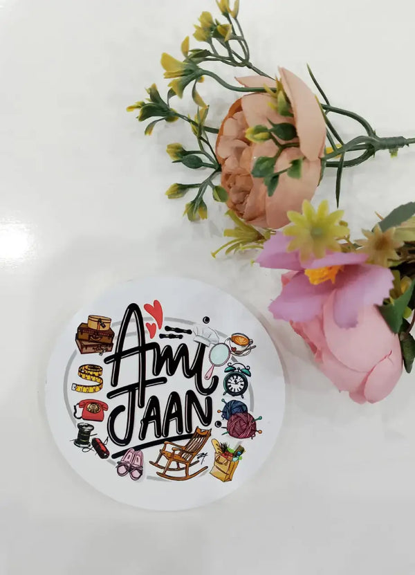 Ami Jaan Tea Coaster - MMP04
