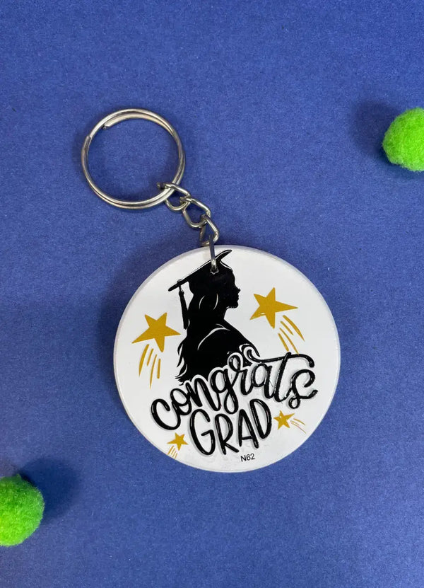Congrats Grad Keychain - N62