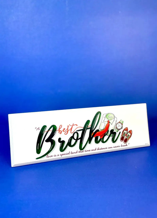 Best Brother Quotational Plate - QP78