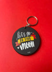 Lets go to the moon Love Keychain - N29