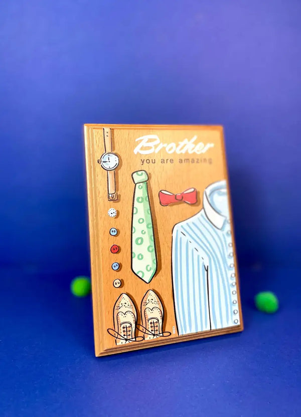 Brother You Are Amazing Shield - BBS3