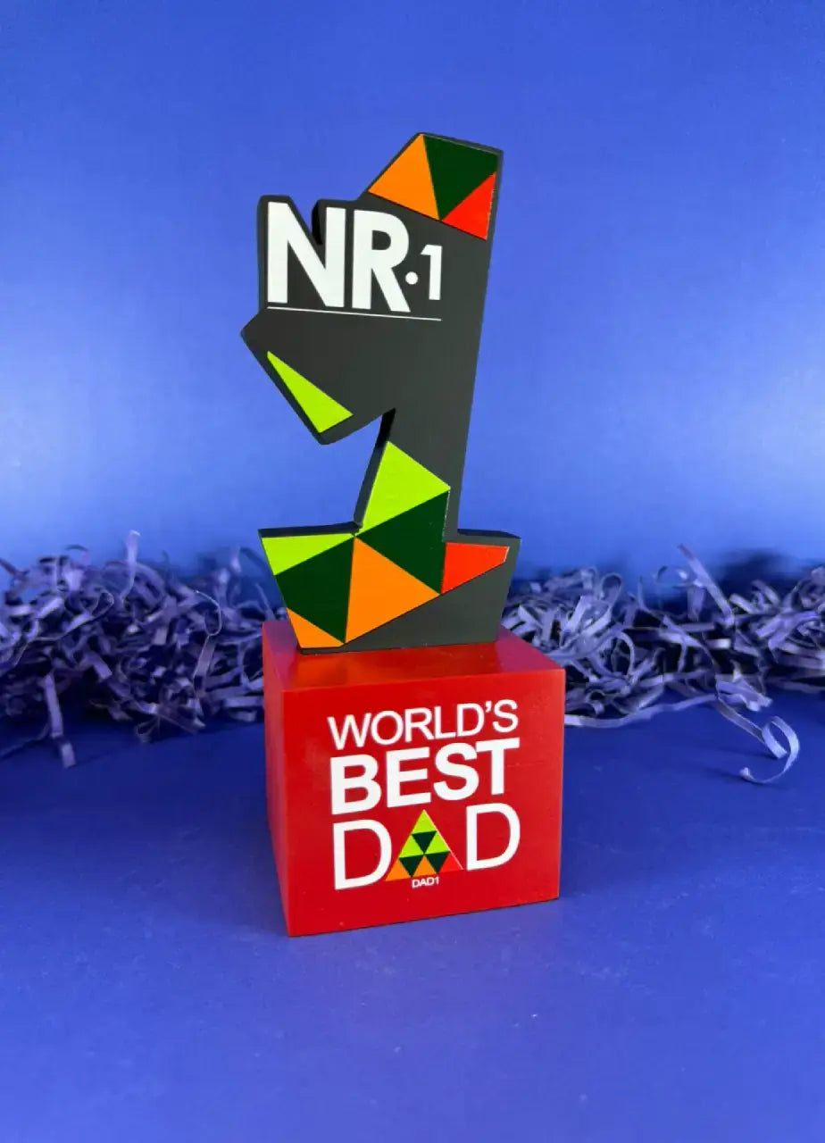 World's Best Dad Nr-1 Award. DAD1