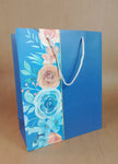 Floral Gift Bag (Blue) - IT723