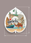 Fridge Magnet (Karachi) - AMS23