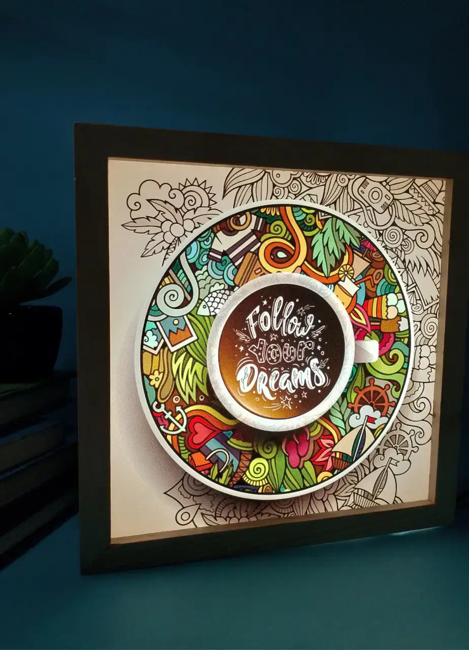 Follow Your Dreams Night lamp - LMR39