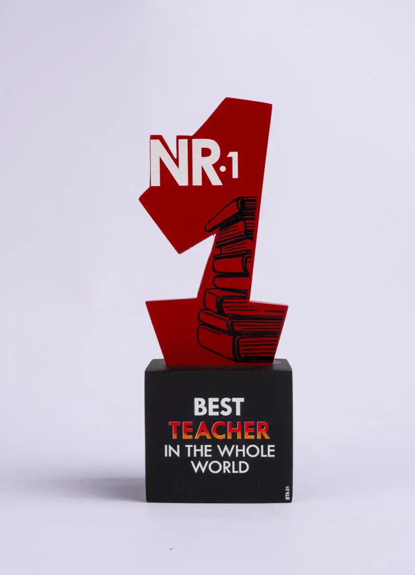 Best Teacher in the whole world Nr-1 Award. BTA01