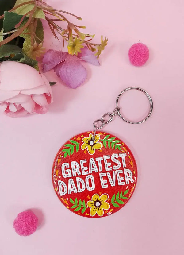 Greatest Dado Ever Keychain - N51