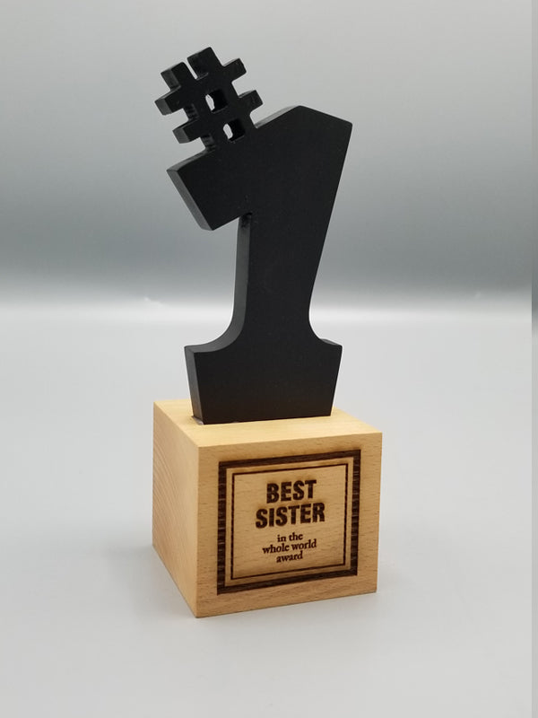 Best Sister. Nr-1 Award. SIS1