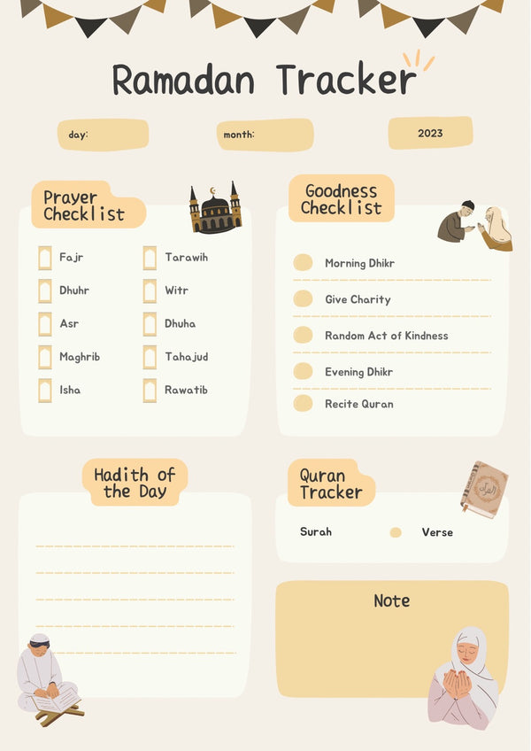 Ramadan Tracker RMZ07