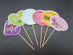 Cake Toppers (Pack of Six)
