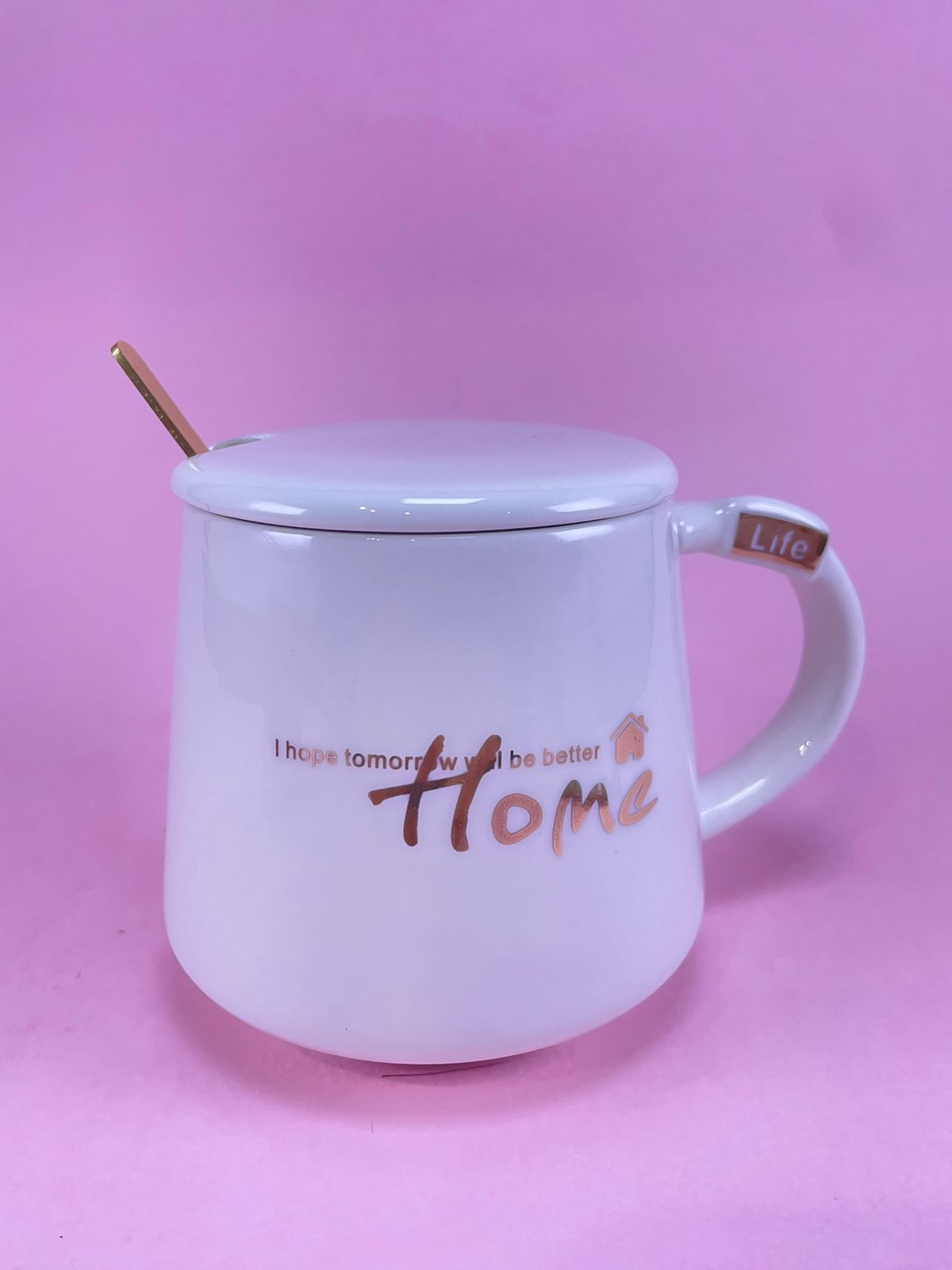 I Hope Tomorrow Will Be Better Home Mug (White) - NG388