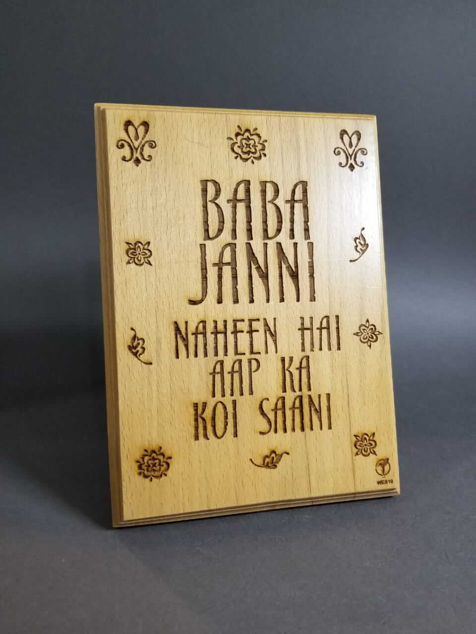 Baba Janni WES10